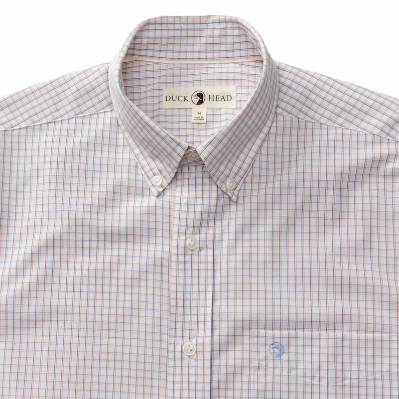 Duck Head Men's Long Sleeve Poplin Shirt - Casey