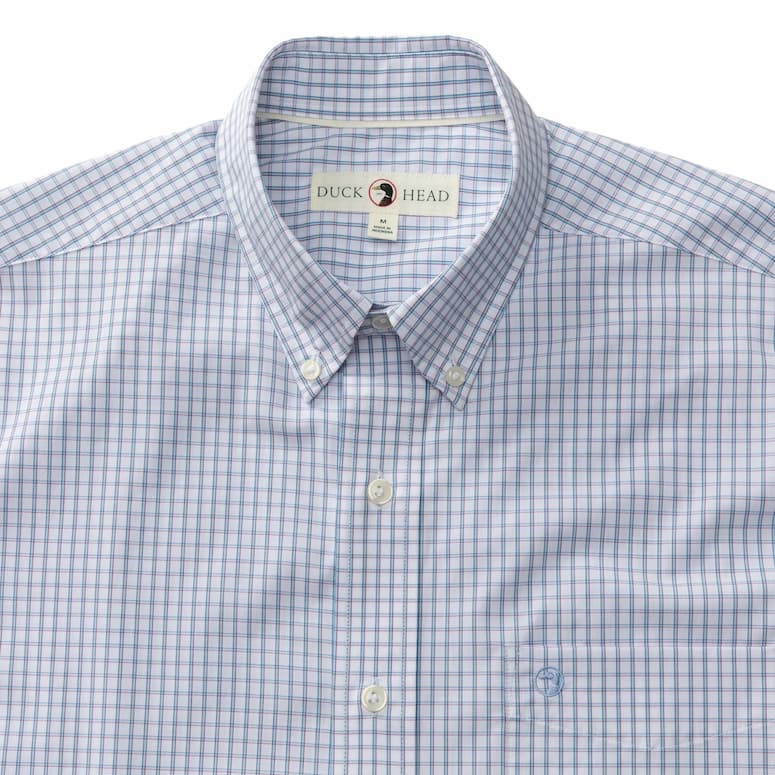 Duck Head Men's Long Sleeve Poplin Shirt - Casey